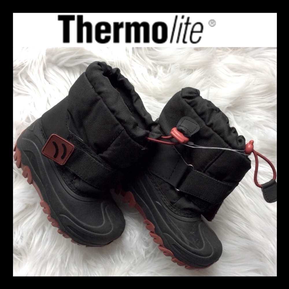 NWOT Toddler Boys Thermolite Snow Boots
